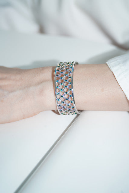 The fishnet bracelets